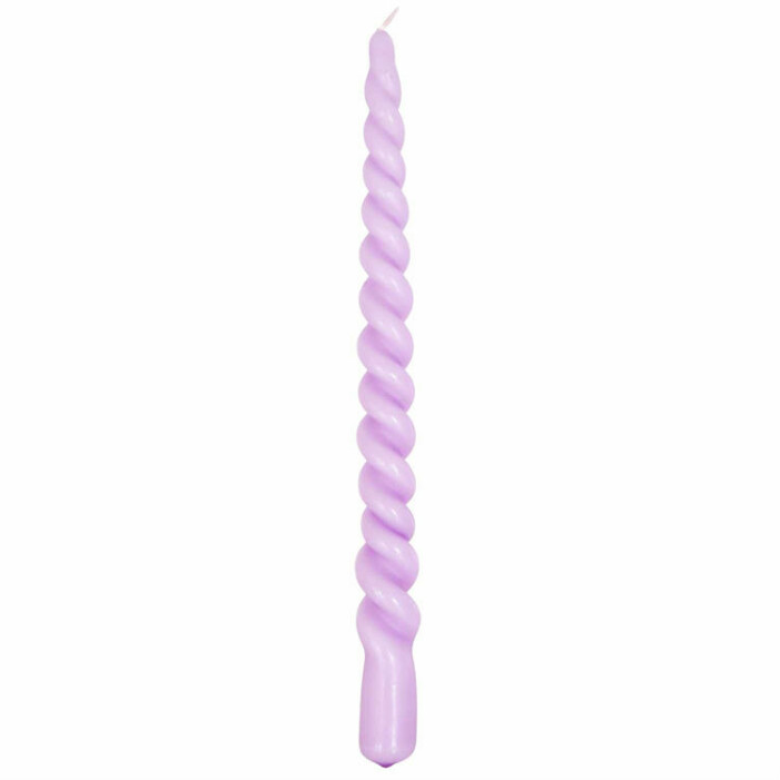 lila twistat ljus