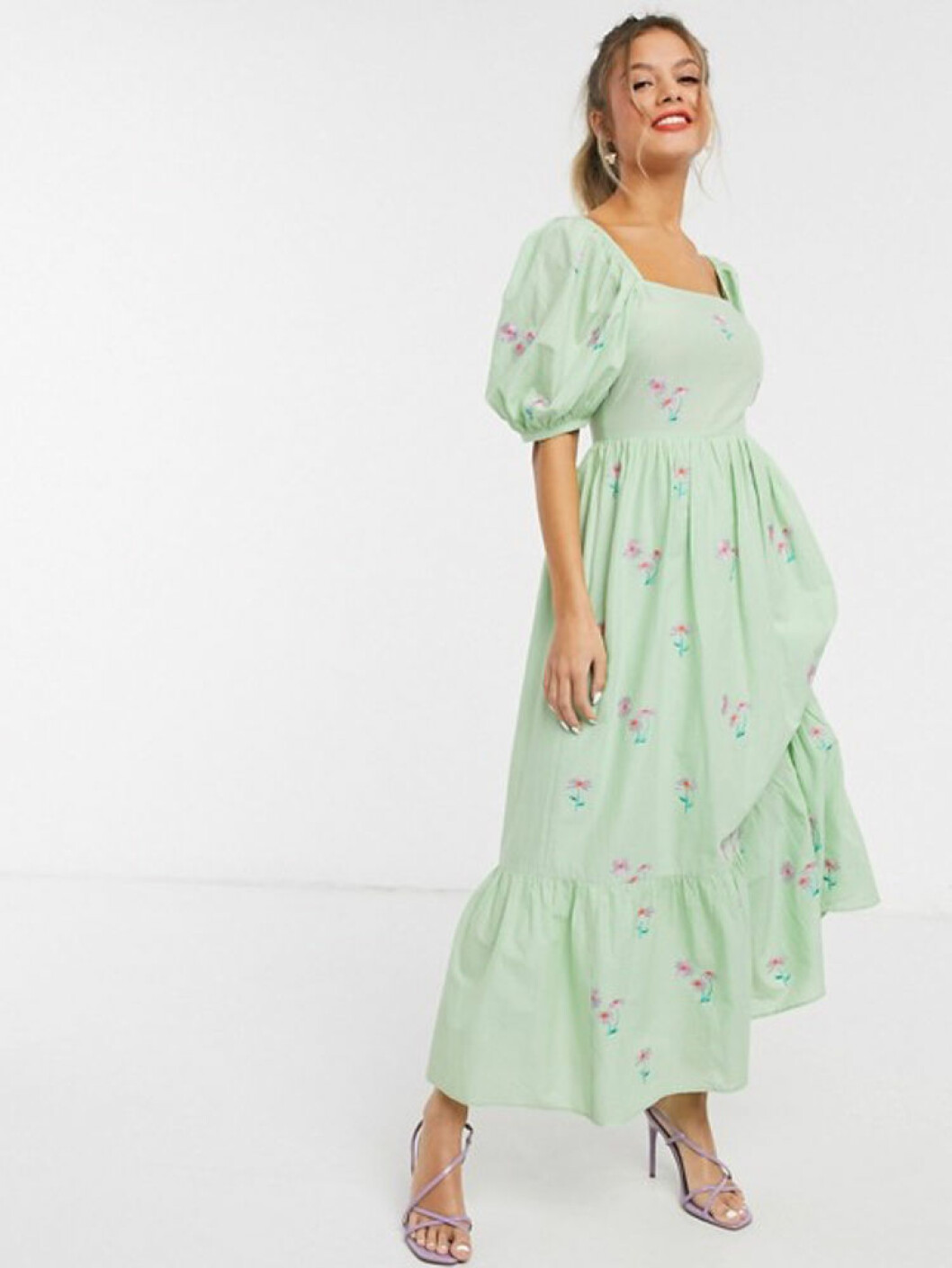 Ljusgrön klänning från Asos