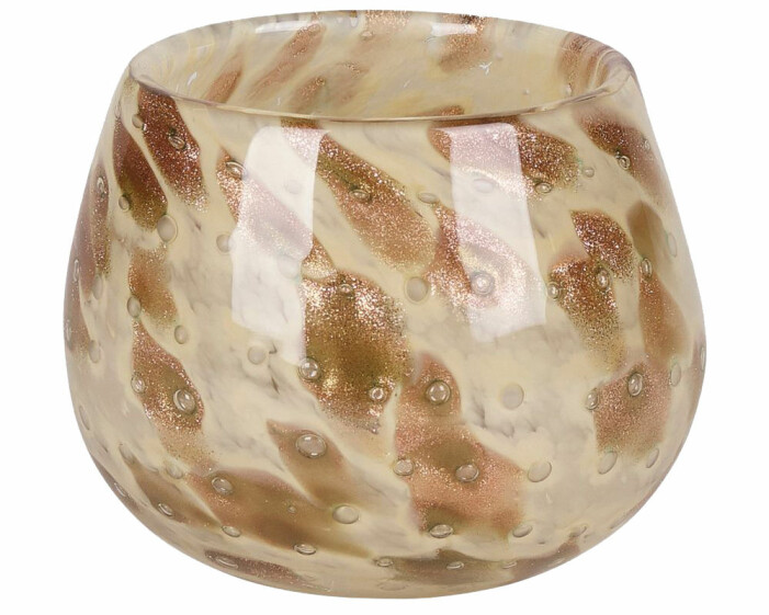 beige ljushållare