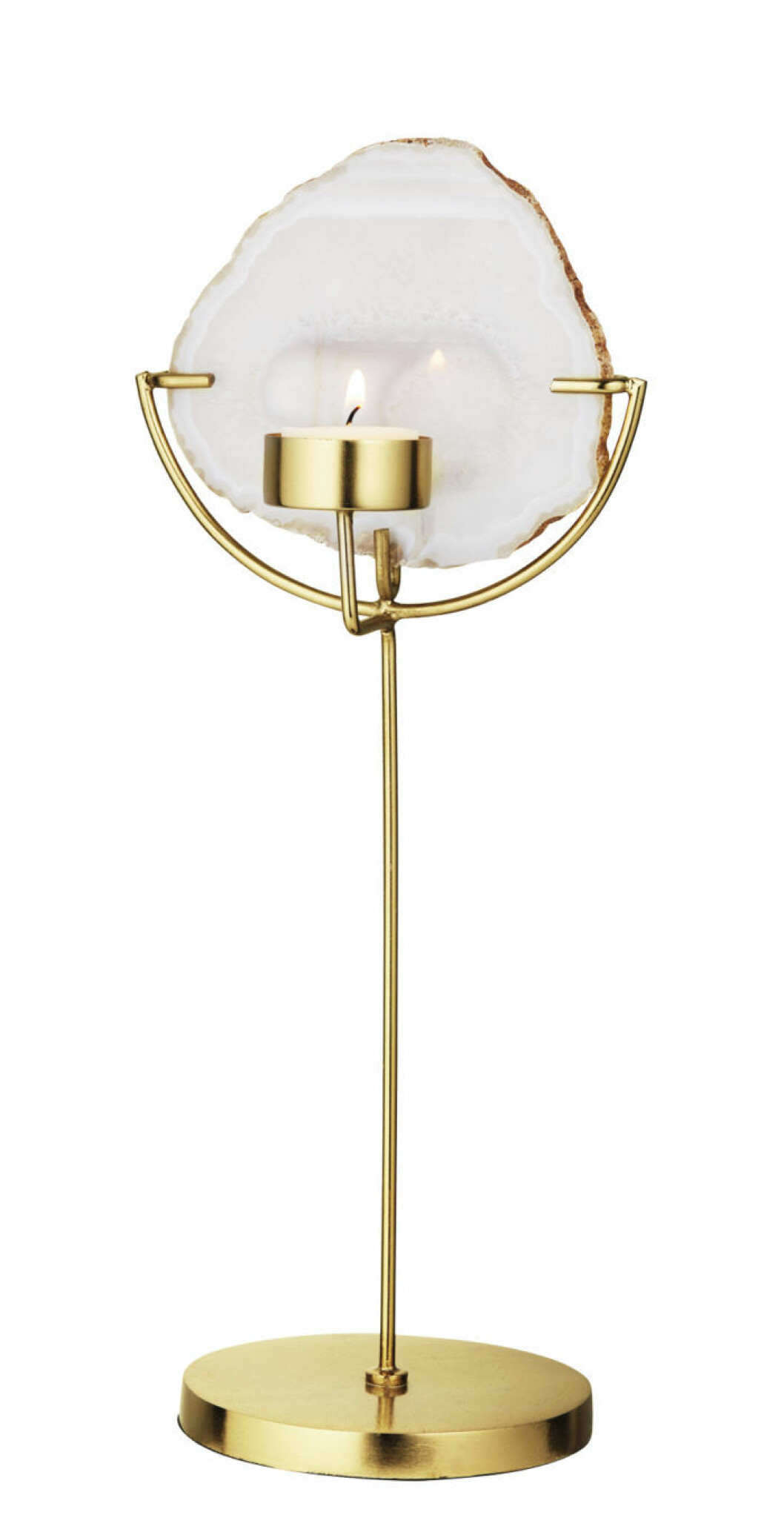 Ljusstake, 249 kr, Indiska. Ljusstake med agat.