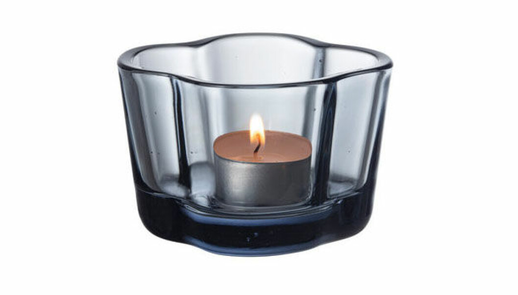 rökfärgad ljuslykta från iittala till halloweenfest och halloweenfirande 2021