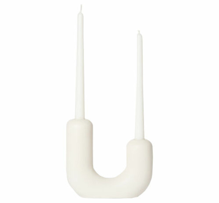 böjd ljusstake
