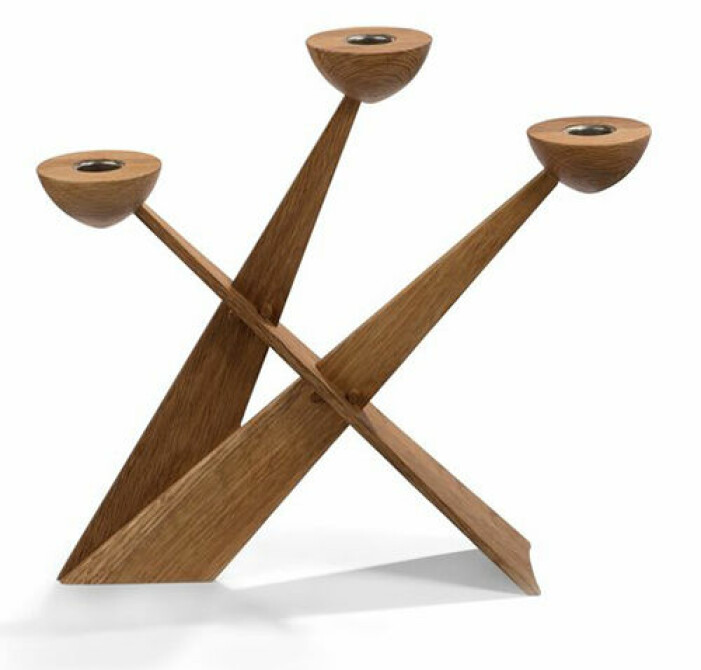 ljusstake trä