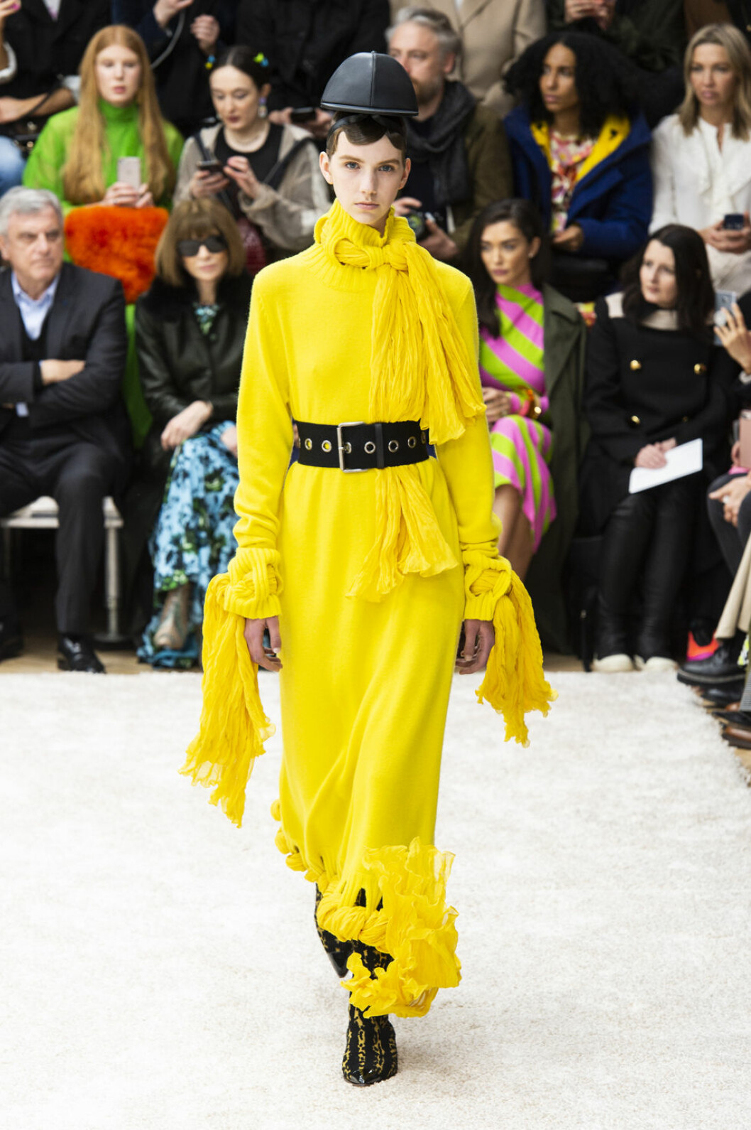 JW Anderson gul klänning