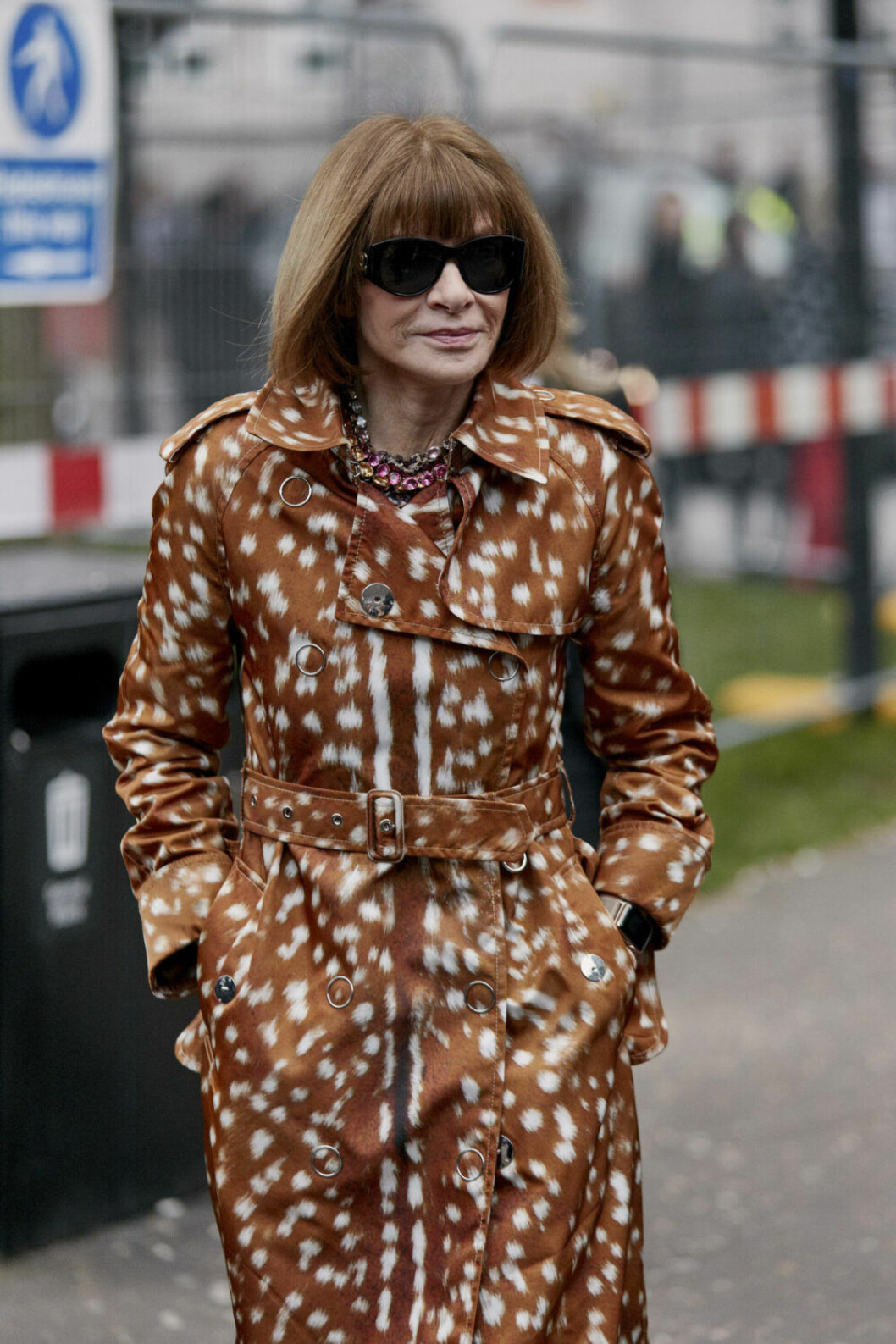 Streetstyle London Fashion Week, Anna Wintor.