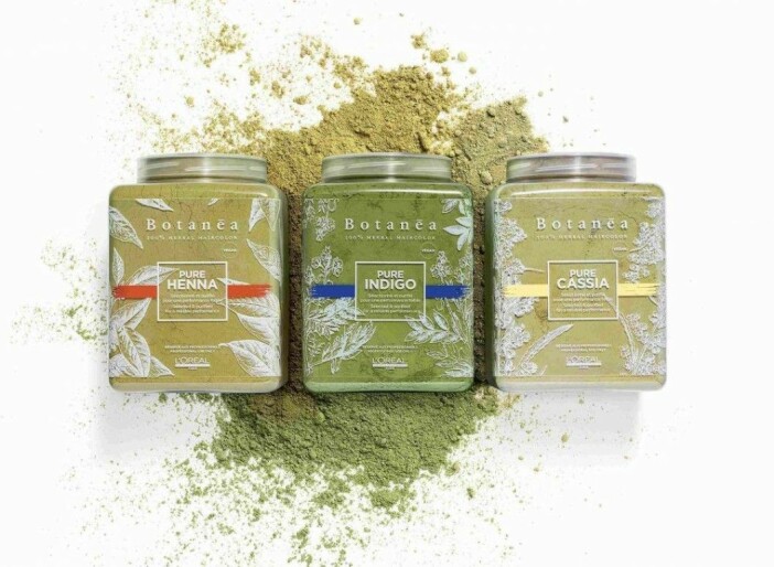 L’Oréal Professionnels salongshårfärg Botanea är helt baserad på örter. loreal sulfatfritt schampo balsam hårfärg