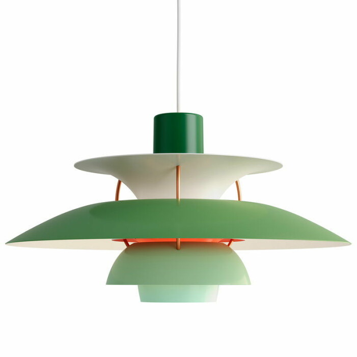 Taklampa PH5 från Louis Poulsen är en stilsäker designklassiker