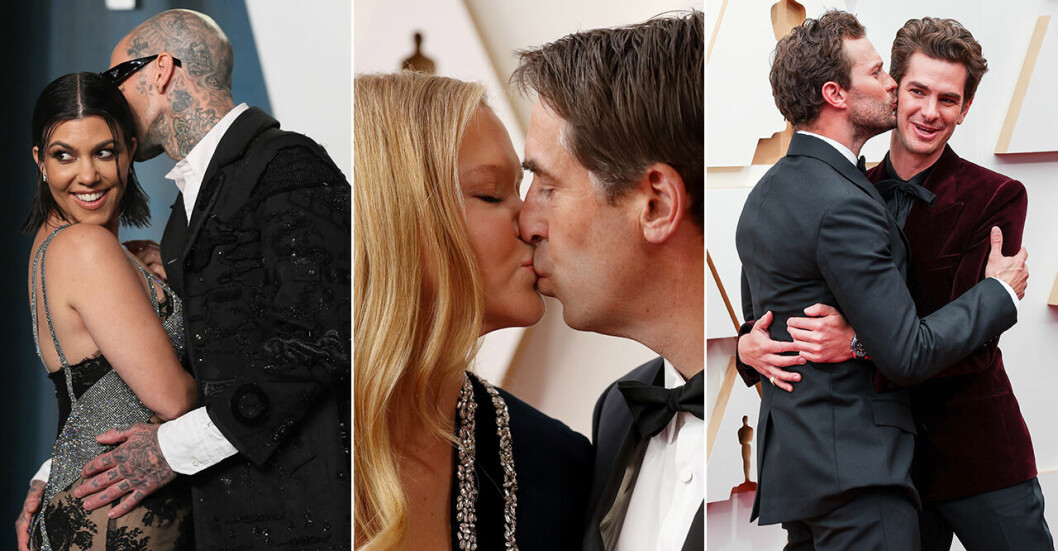 Kärleksbilderna från Oscarsgalan 2022