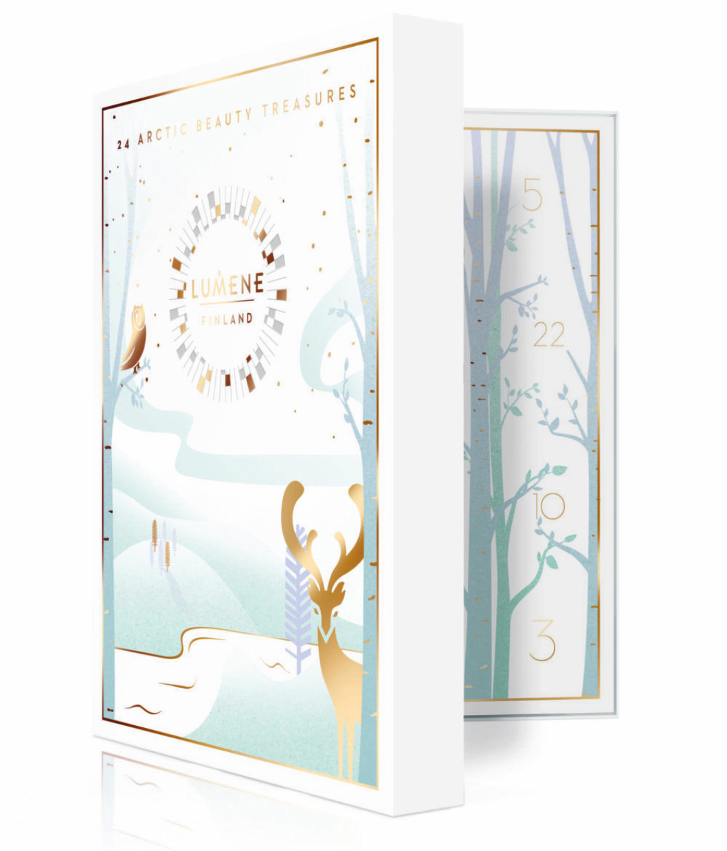 Lumene adventskalender, 24 artic beauty treasures.