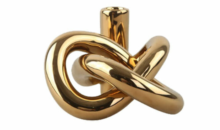 lykka ljusstake från cooee guld