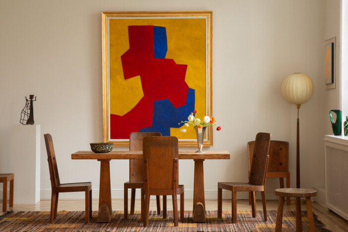 Onlineauktionerna har blivit populära vid sidan av de klassiska slagauktionerna. På bilden ovan syns ett verk av Serge Poliakoff från Bukowskis auktion Modern Art + Design som hölls i november 2020. Foto: Bukowskis