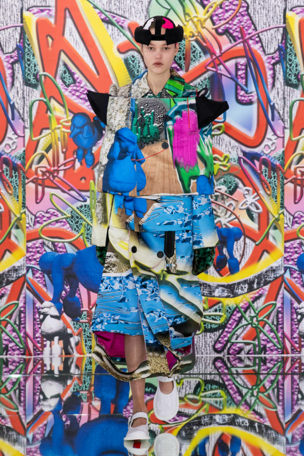 Sprudlande energi på Maison Margielas SS19–visning på Couture Week i Paris