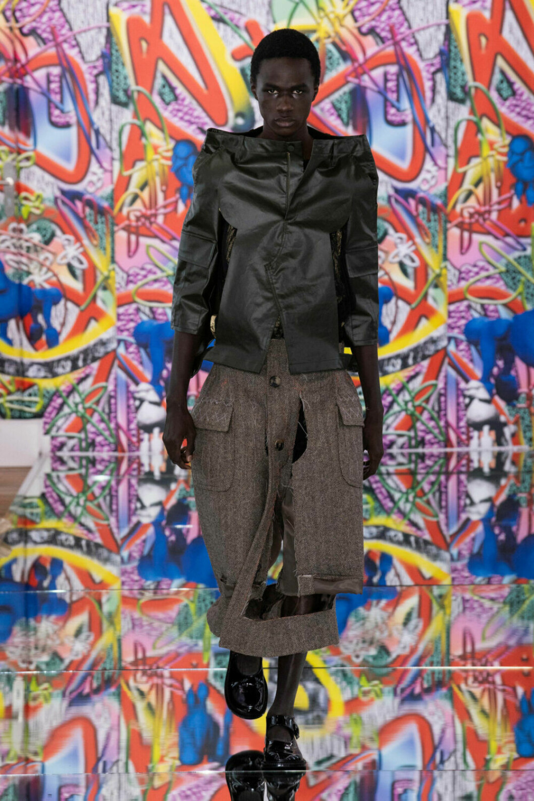 Jordnära toner på Maison Margielas SS19–visning på Couture Week i Paris