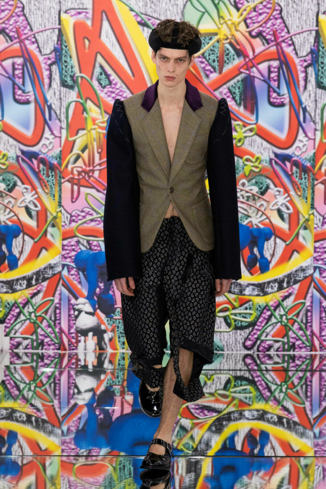 Mer skräddarsytt på Maison Margielas SS19–visning på Couture Week i Paris