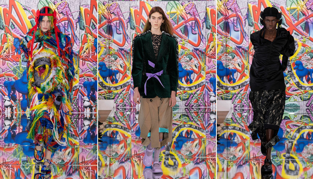 Färgkavalkad hos Maison Margiela SS19 på Couture Week i Paris