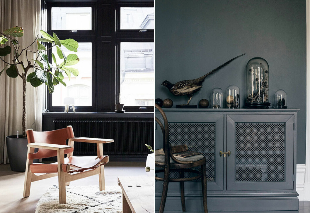 Foto: Fredric Boukari för <a href="http://www.wrede.se/" target="_blank" rel="noopener">Wrede Fastighetsmäkleri</a> / Styling och foto: Mari Strenghielm/<a href="http://trend.alcro.se/" target="_blank" rel="noopener">Alcro Trend</a> ommålade möbler