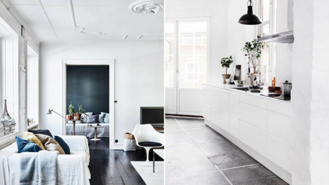 Foto: Andrea Papini Syns i: <a href="https://www.elle.se/decoration/skapade-en-dold-skatt-bakom-hemlig-dorr-i-ett-plank/" target="_blank" rel="noopener"><em>Vintage och industri i gamla professorhemmet</em></a> / Foto: Petra Bindel Syns i: <a href="https://www.elle.se/decoration/gamla-kafferosteriet-blev-en-inredningsdrom-i-industristil/" target="_blank" rel="noopener"><em>Snygg industristil i gamla kafferosteriet </em></a> Så ska du kombinera de vita detaljerna i hemmet.
