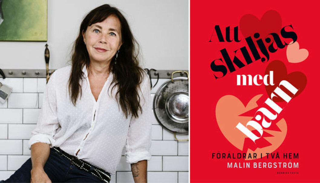 Malin Bergström har skrivit boken Att skiljas med barn – Föräldrar i två hem. Foto: Stefan Tell, Bonnier Fakta Malin Bergström har skrivit boken