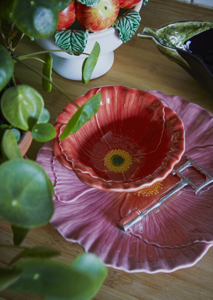 Hemma hos Malkiel Berry ELLE Decoration köket keramik portugal
