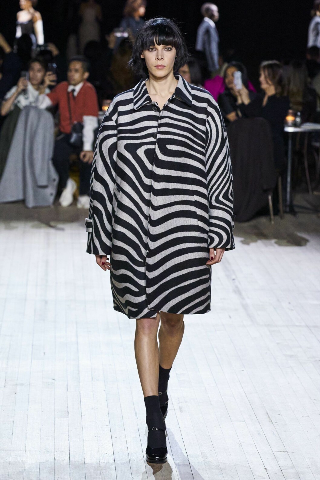 Marc Jacobs AW20 Zebramönstrad jacka