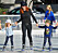 Marcia Cross and family spotted Ice Skating, Los Angeles. Pictured: Marcia Cross, Eden Mahoney and Savannah Mahoney Ref: SPL346093 281211 Picture by: Splash News Splash News and Pictures Los Angeles:310-821-2666 New York:212-619-2666 London:870-934-2666 photodesk@splashnews.com 