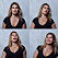 Kvinna som får orgasm i fotoprojekt av Marcos Alberti, svart tröja.