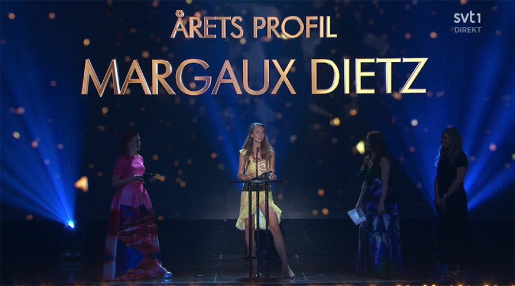 Margaux Dietz blev årets profil på Guldtuben.