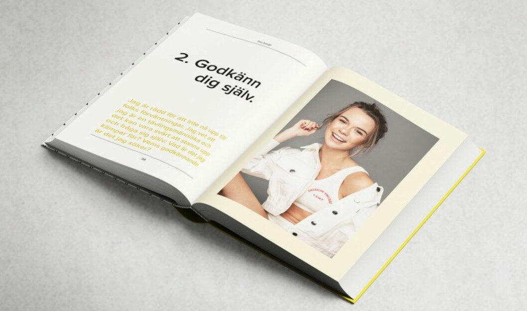 Boken som fått titeln ”My best life” släpps i slutet av september. Margaux Dietz bok My best life