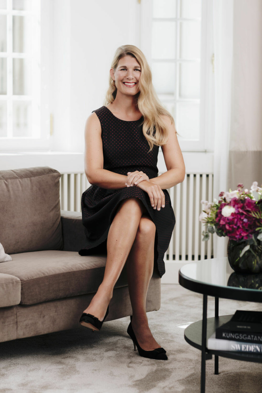 På bild: Maria Westerlind, designern som MQs egna märke Stockh lm samarbetar med. Kollektionen släpps i höst. Maria Westerlind