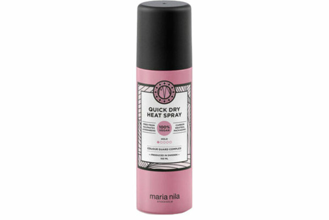 maria nila värmeskydd spray Quick dry heat spray