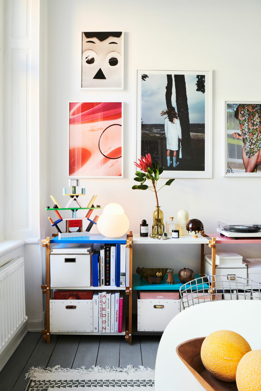 Marie Häger Stockholm tavelvägg wallofart