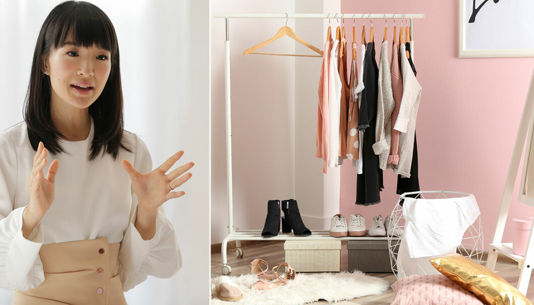 Skapa ordning och reda i garderoben med KonMari-metoden