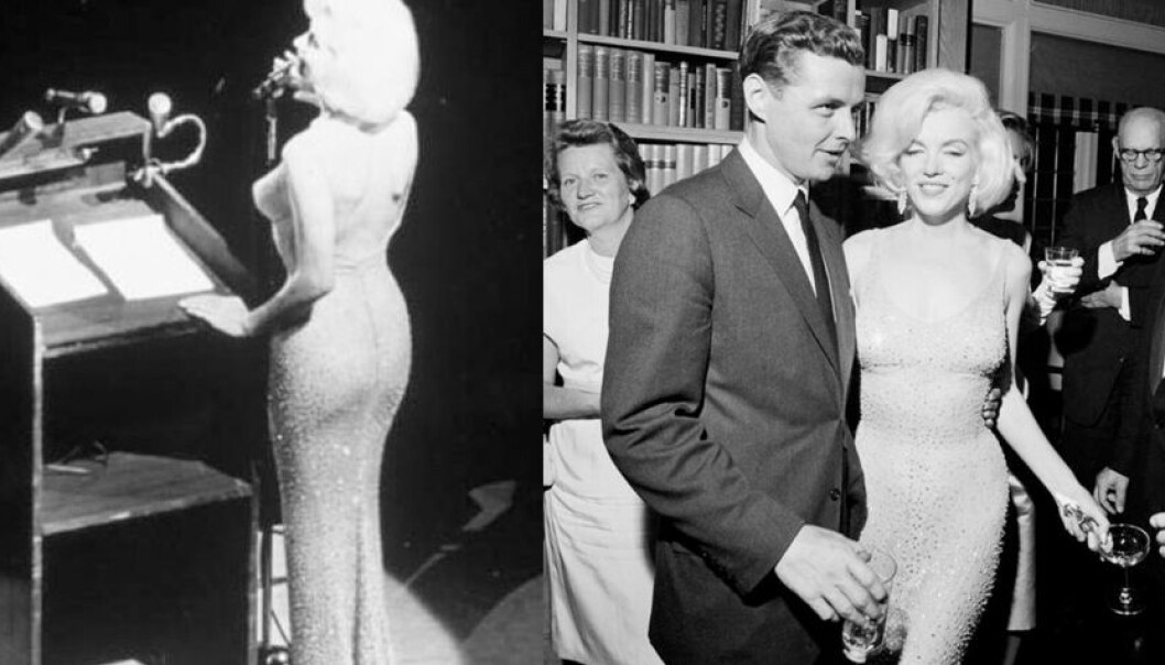 Marilyn Monroes ”Happy Birthday”-klänning kan säljas för 27 miljoner