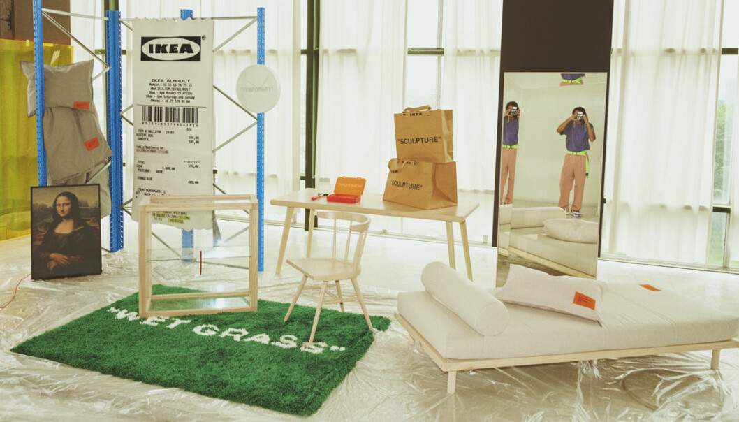 Ikea kollektion Markerad med Virgil Abloh