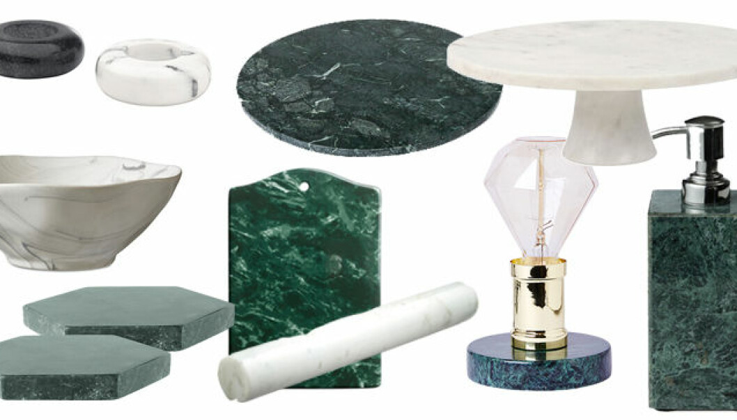 9 favoriter i marmor – i budgetklassen
