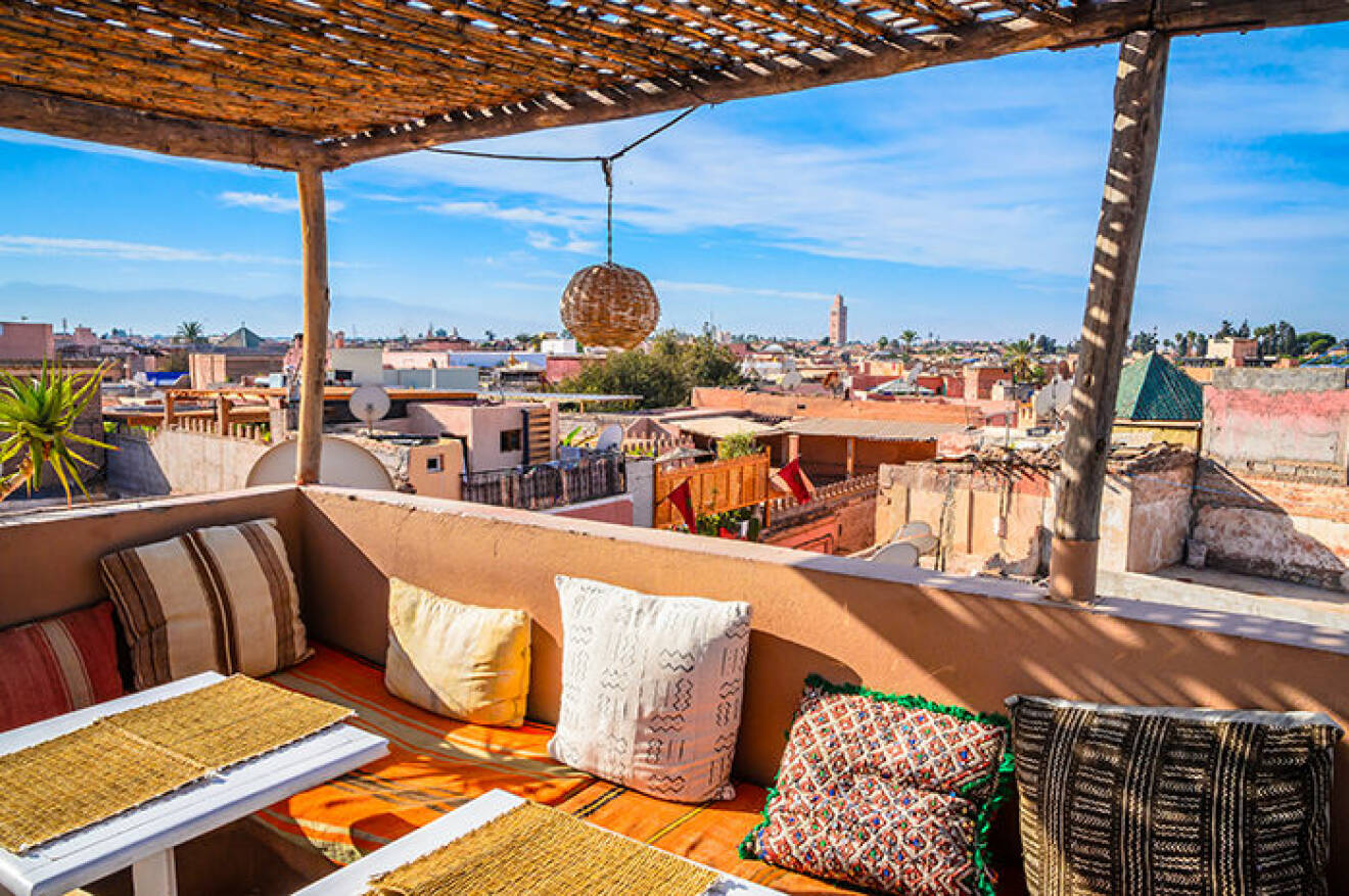 Marrakech bjuder på värme i september, oktober och november