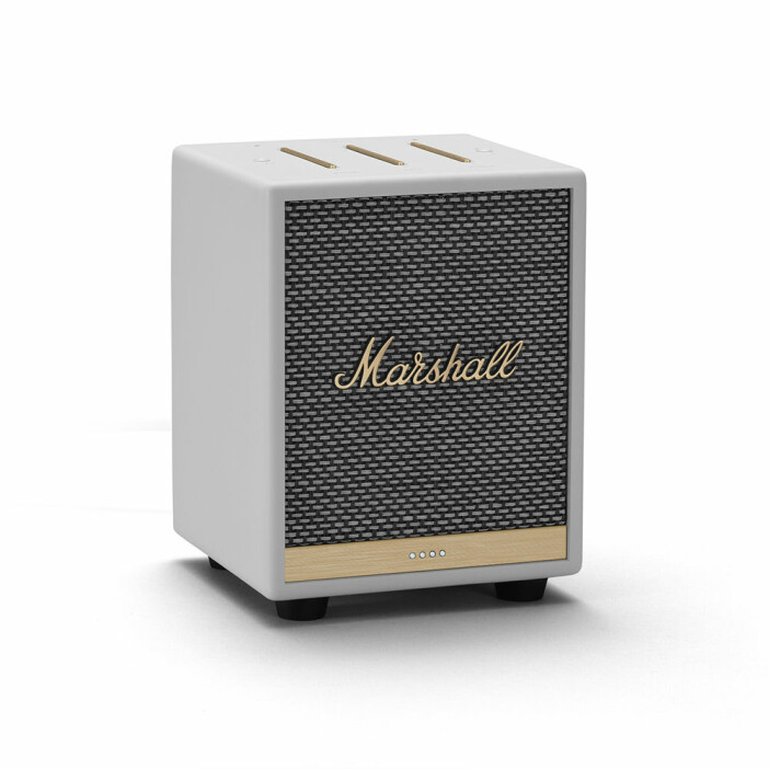 marshall uxbridge snygg högtalare i vitt