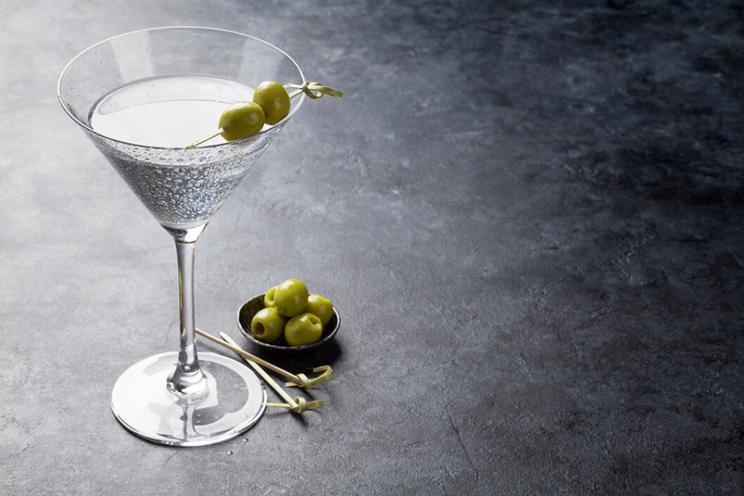 Klassisk Dry Martini. Klassisk Dry Martini.