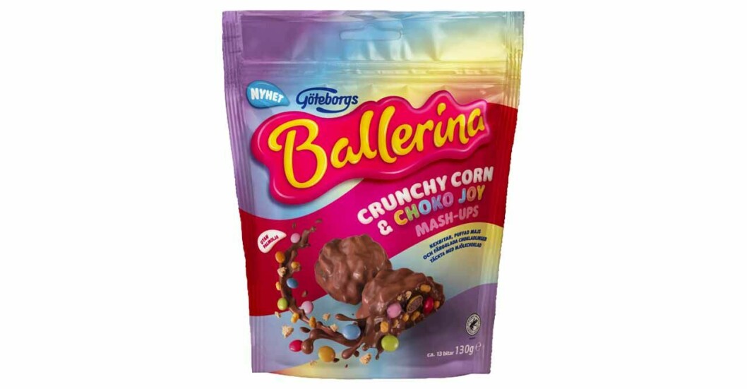 Ballerina Mash-Ups Crunchy Corn &amp; Choko Joy