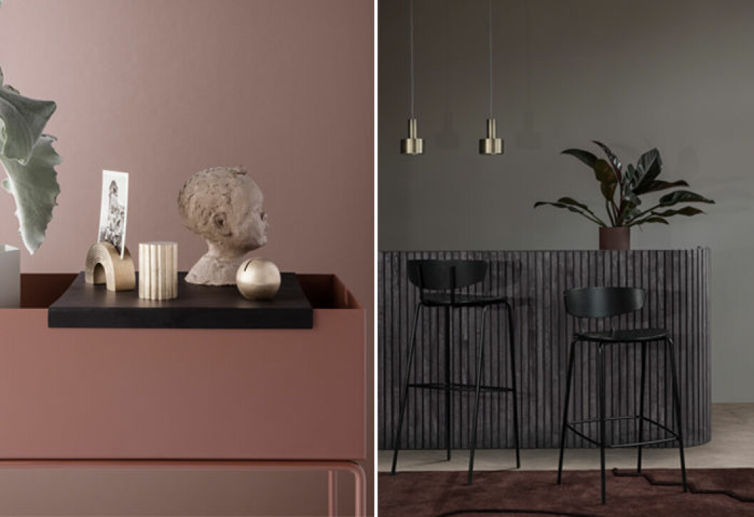 Foto: Ferm Living Mycket mässingdetaljer hos Ferm Living