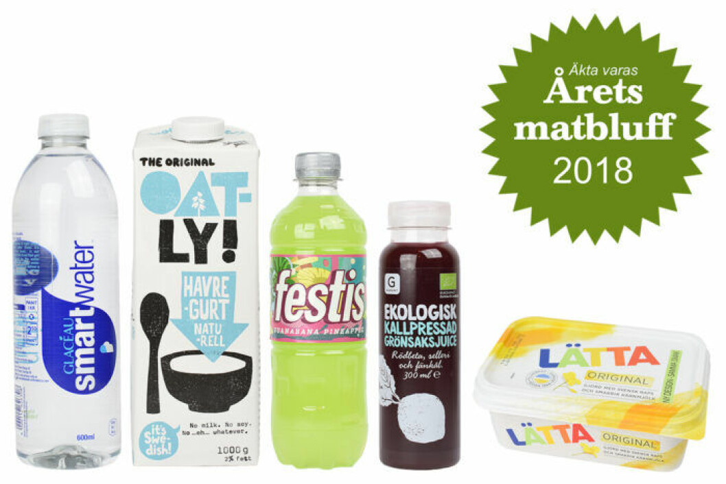Årets matbluff 2018 – här är finalisterna. Årets matbluff 2018 – här är finalisterna.