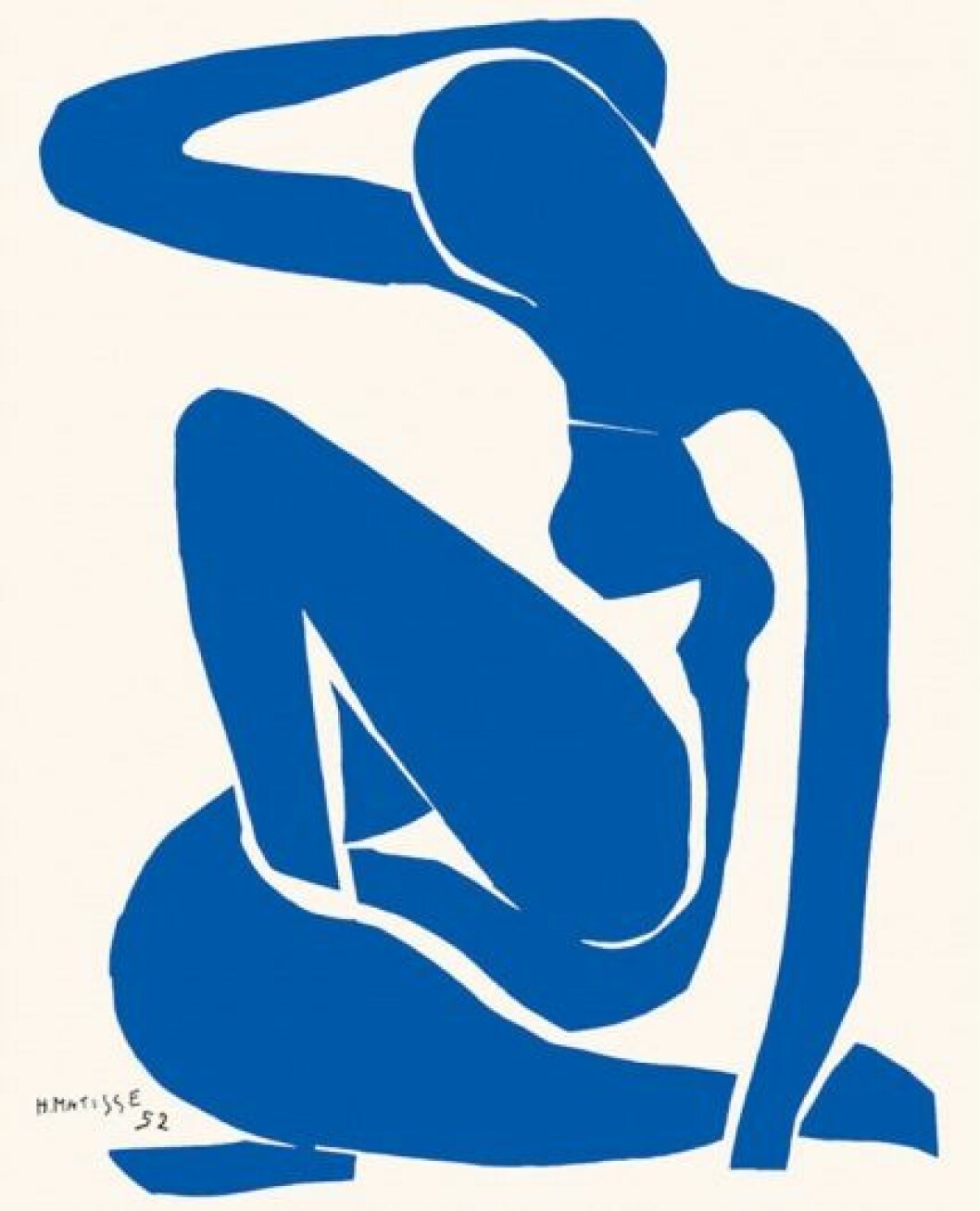 Henri Matisse, <em>Blue Nude I</em>, konsttryck 70×50 cm, 595 kr, Easyart. matisse-blue-nude