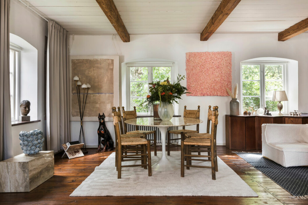 Hemma hos Fredrika Artndeco matbord