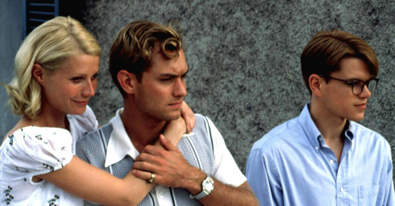 Matt Damon, Jude Law och Gwyneth Paltrow i The Talented Mr. Ripley