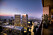 Vacker utsikt Los Angeles i Matthew Perrys lägenhet