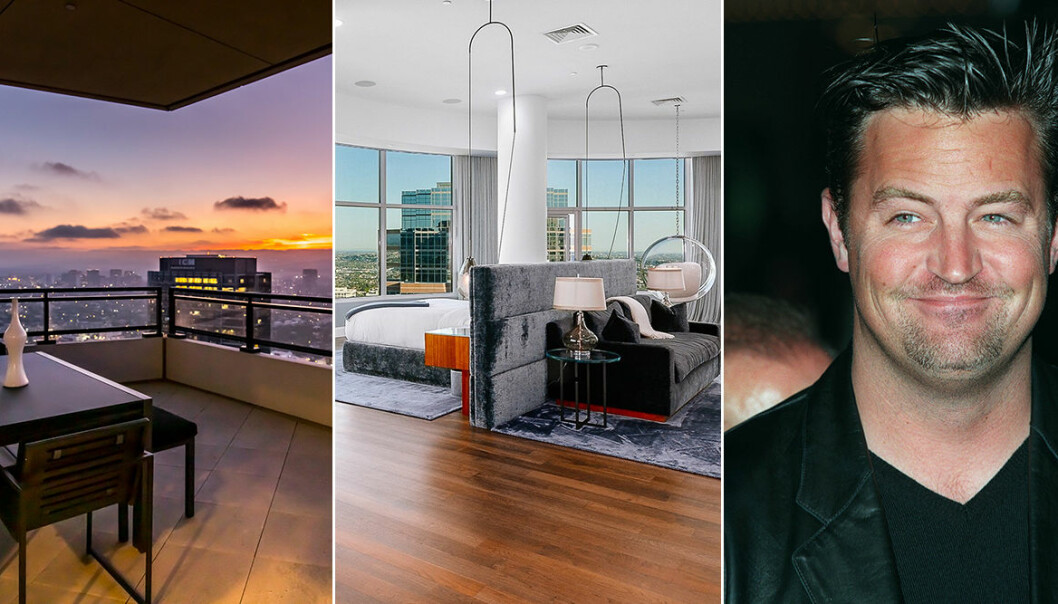 Matthew Perry säljer sin takvåning i Los Angeles