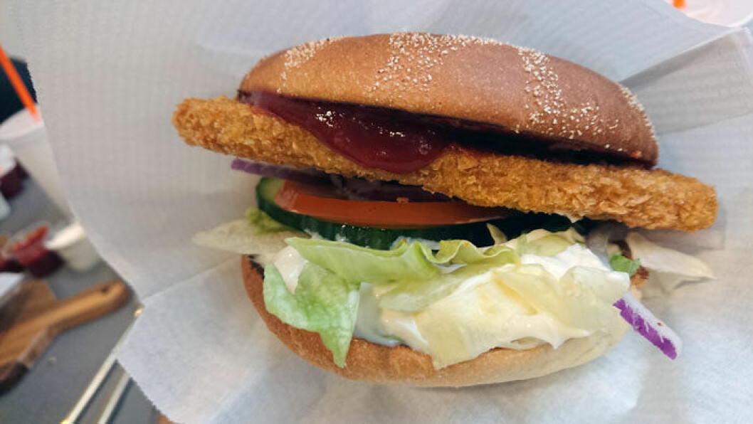 Crispy No Chicken från Max. Crispy No Chicken från Max.