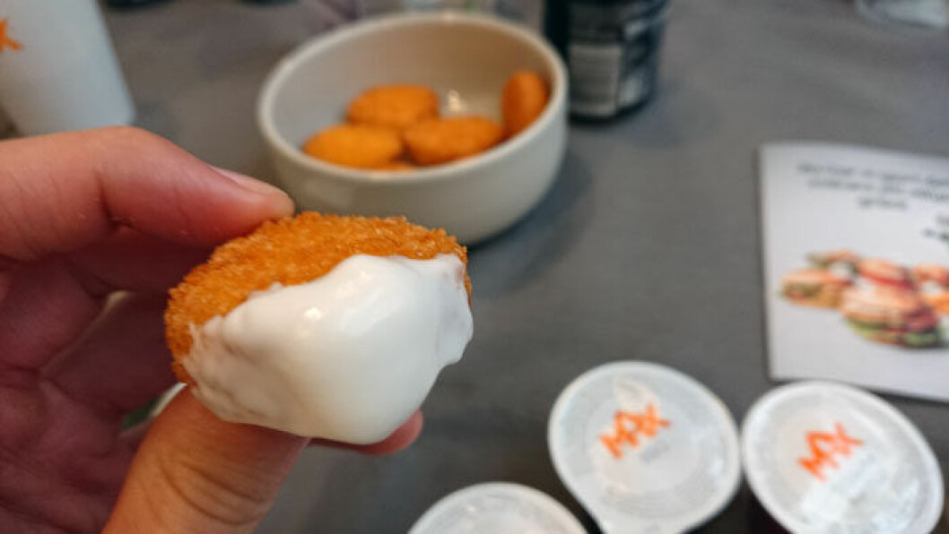 Crispy Nuggets från Max. Crispy Nuggets från Max.