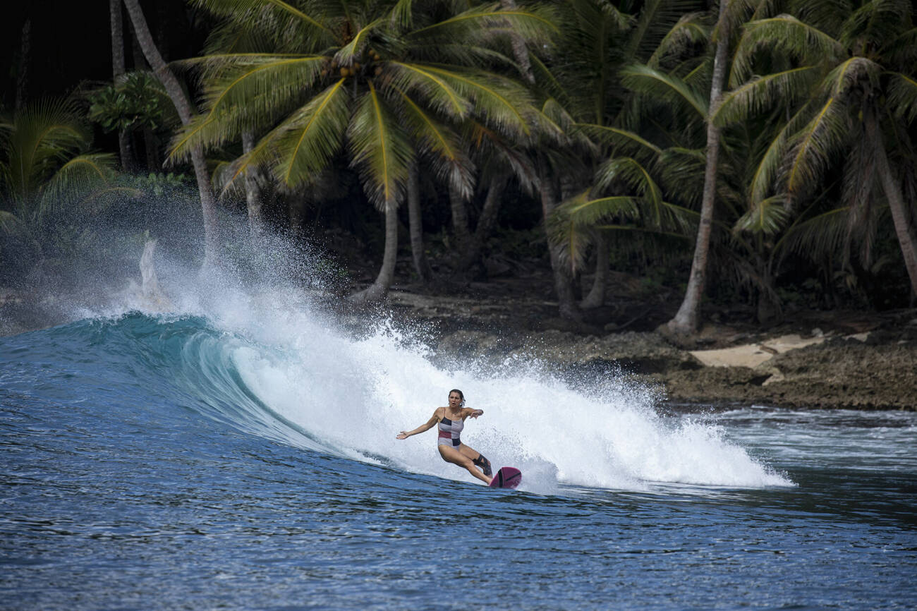 Sjufaldiga världsmästaren i surfing Maya Gabeira är också Ocean Ambassador för UNESCO.