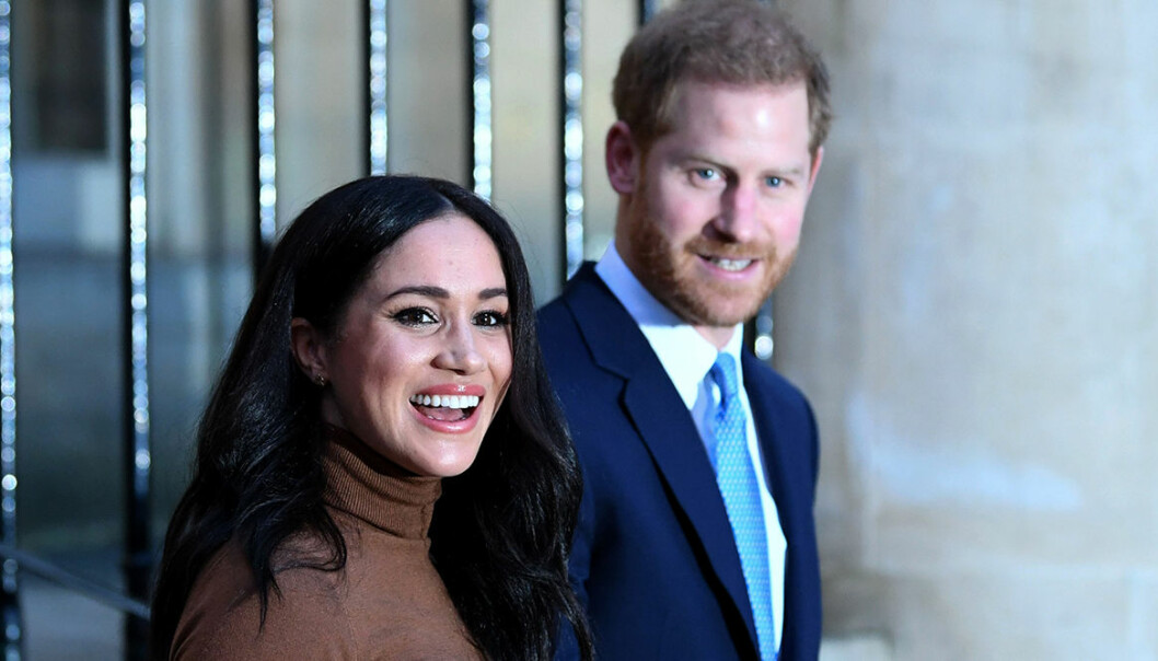 Meghan Markle och maken prins Harry.